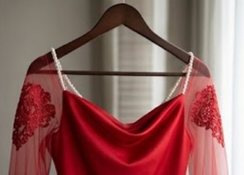 Vestido en Satín