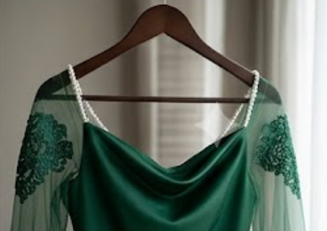 Vestido en Satín