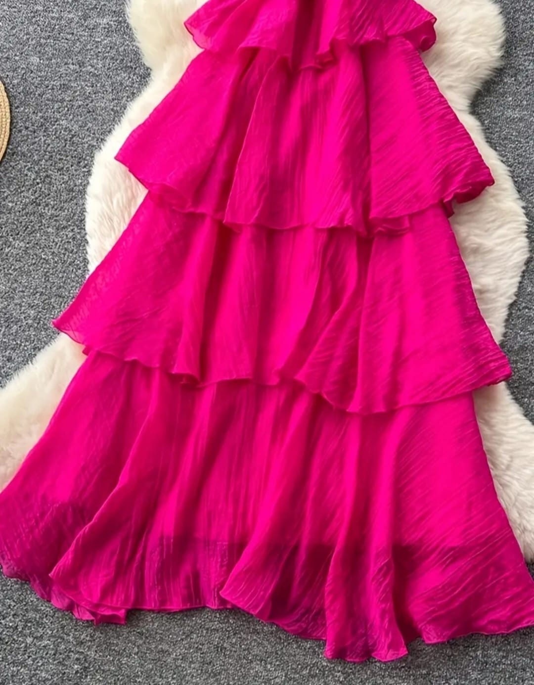 vestido en capas