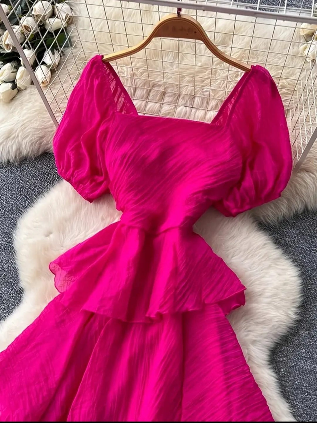 vestido en capas