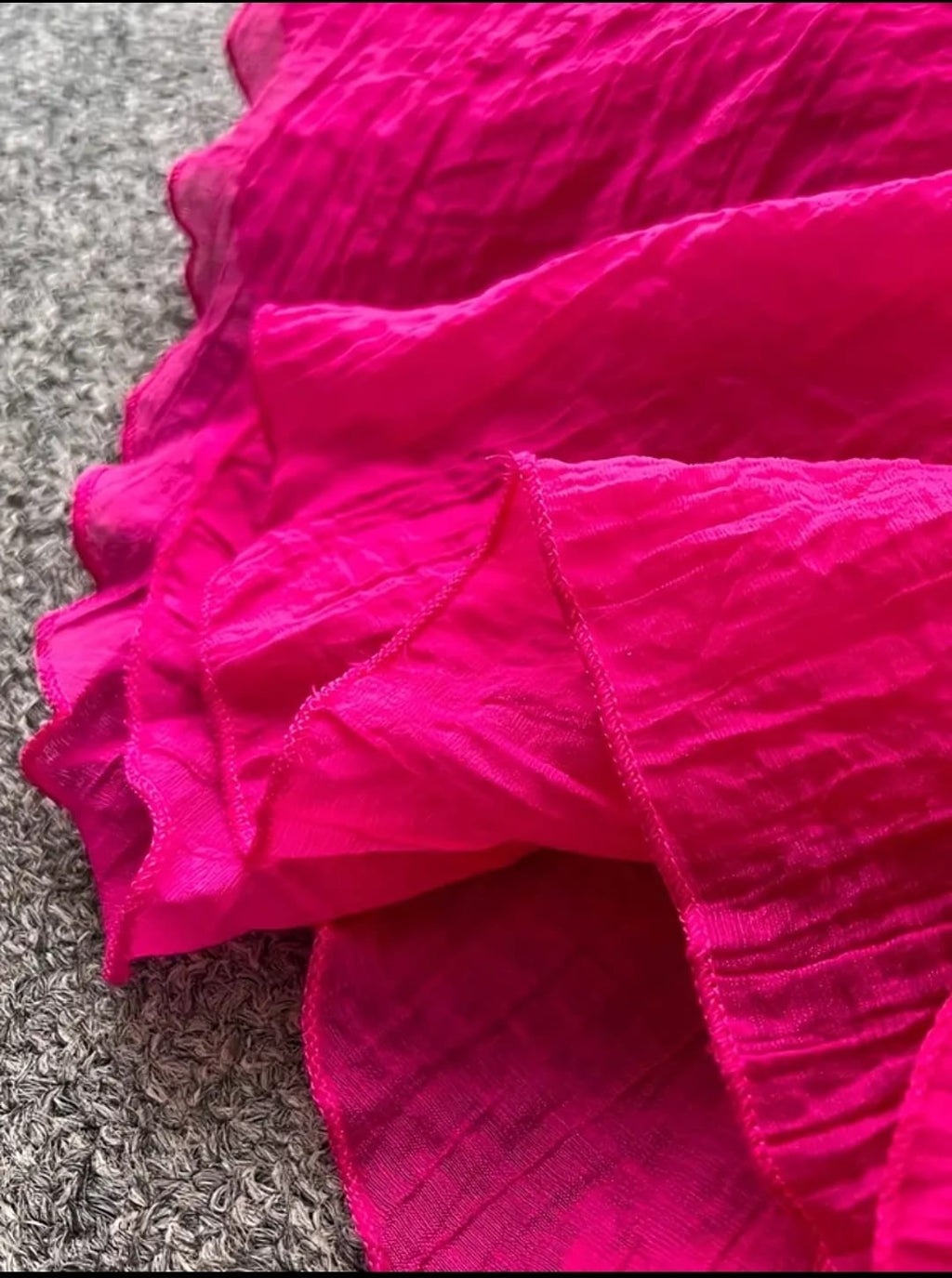 vestido en capas