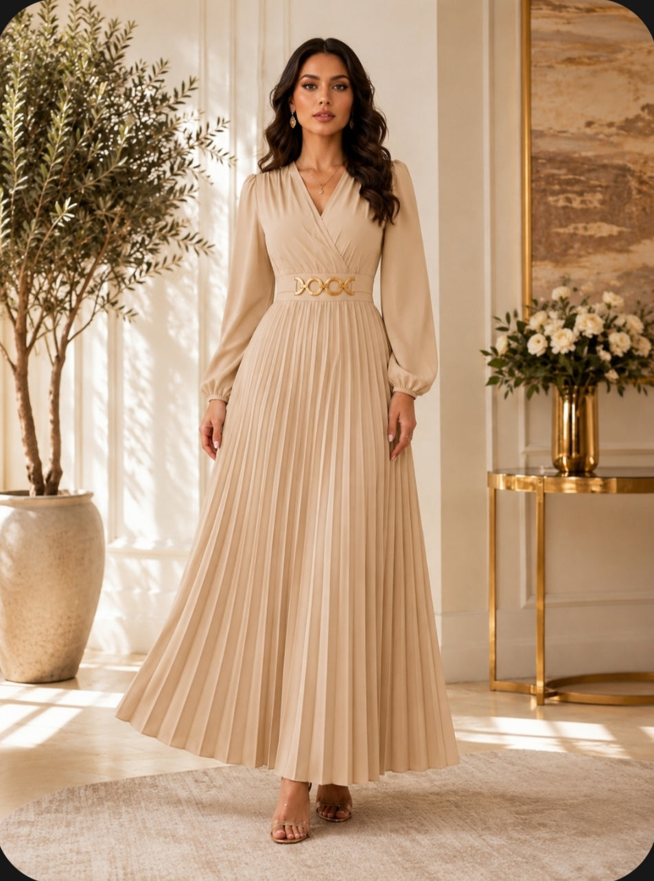 Vestido plisado