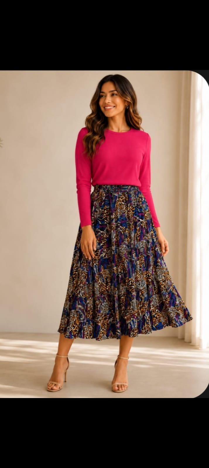 Falda Estampada