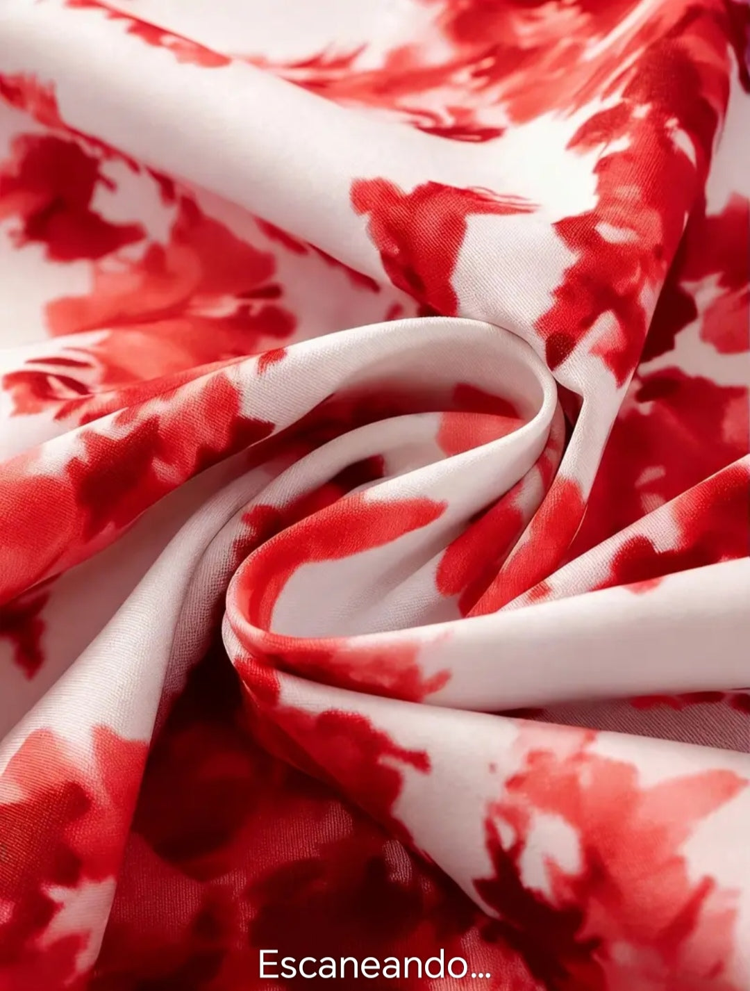 Vestido Estampado Rojo