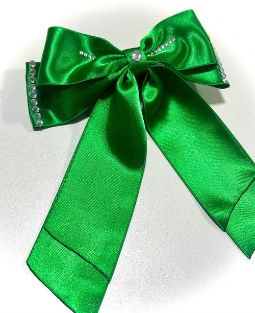 Lazo Coquette Verde Esmeralda