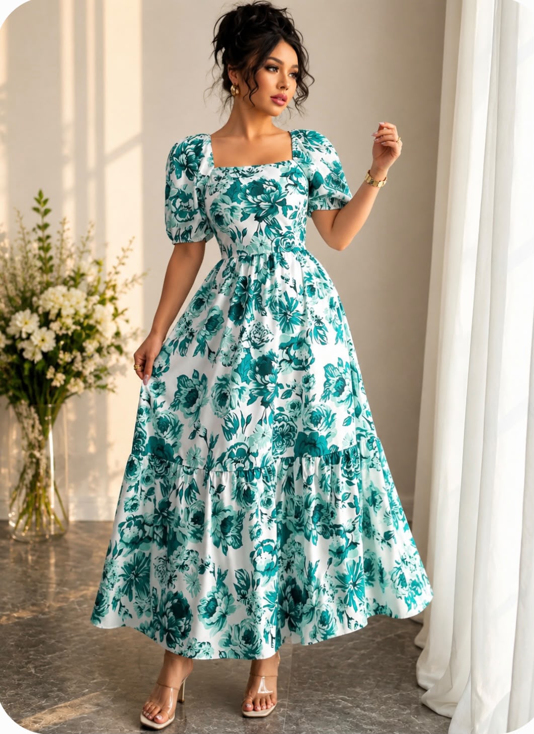 Vestido Esencia Turquesa